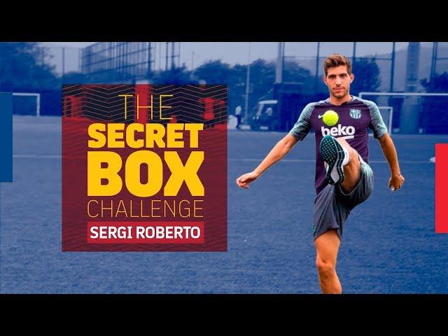 THE SECRET BOX CHALLENGE | Sergi Roberto