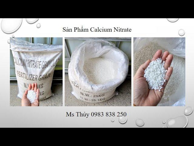 Cách Sử Dụng Canxi Nitrate Giá Rẻ, Chất Lượng Để Tăng Năng Suất Cây Trồng