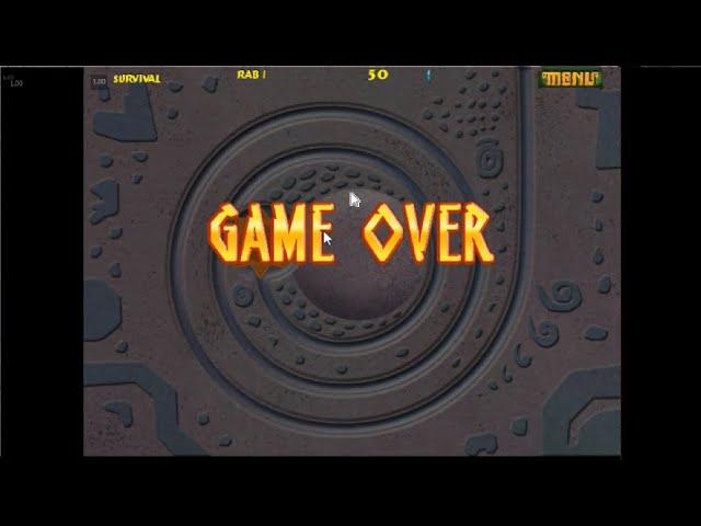 Zuma Deluxe Game Over 13sec