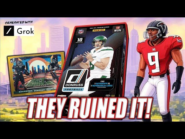 PANINI RUINED A GOOD SET...  | 2024 Panini Donruss NFL Hobby Box Review