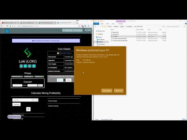 How to mine Loki (LOKI) with XMR Stak (AMD & Nvidia GPU Mining Tutorial)