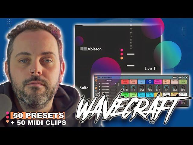 WAVECRAFT  Revolutionize Your Ableton Live 11 Experience with Our Exclusive Wavetable-Based Rack!