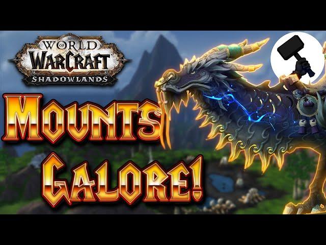 They Keep Giving me Mounts?! - World of Warcraft: Shadowlands