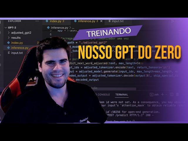 Treinando GPT Local e Criando uma API Própria para Rodar o Modelo