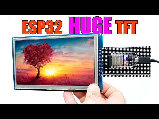 Biggest TFT 7" for Arduino or ESP32 - Parallel Communication