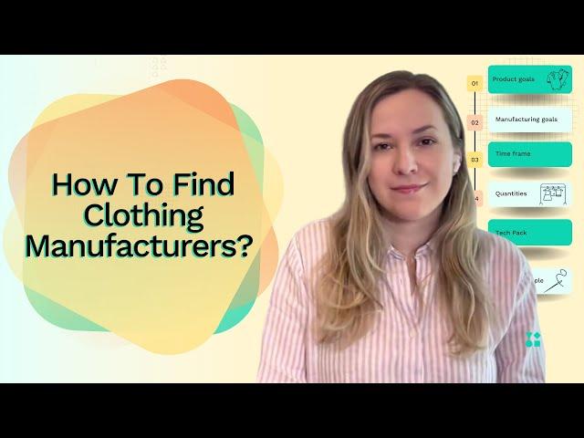 How to Find the Perfect Clothing Manufacturer for Your Fashion Brand