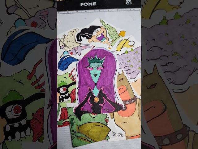 Well it's that time again, time for another new Courage The Cowardly Dog, Black Puddle Queen.
