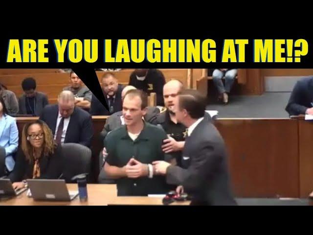 “ARE YOU LAUGHING AT ME JUDGE!?” Defendant Angered!