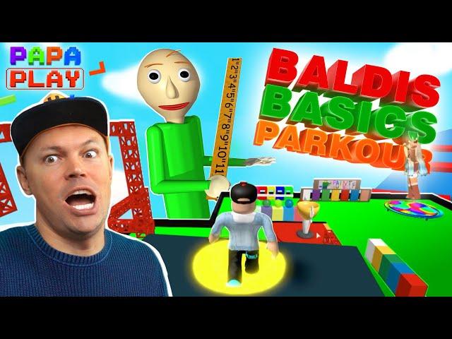 ПРОШЕЛ!!!  Baldis Basics Parkour