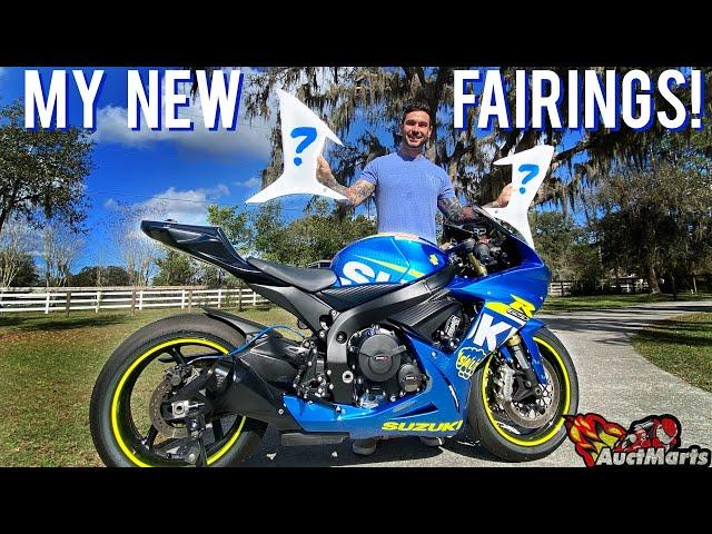 My New GSXR Fairings!!! - Auctmarts Fairings Unboxing