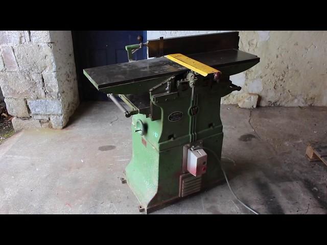 Whitehead Planer Thicknesser 3 phase to single phase conversion