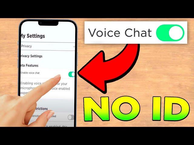 How To Get Voice Chat On Roblox Mobile (2024) - Roblox How To Get Voice Chat