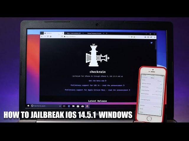 NEW How to Jailbreak iOS 14.5.1 - Windows Tutorial