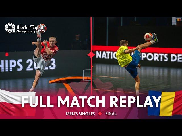 World Teqball Championships | Men's Singles, Final | A. Gyorgydeak vs A. Duszak