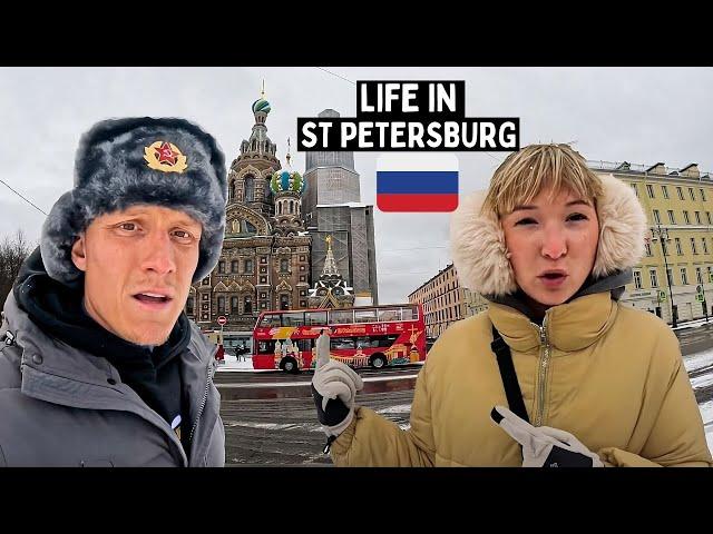 The REALITY of Life in RUSSIA  St Petersburg (despite sanctions)