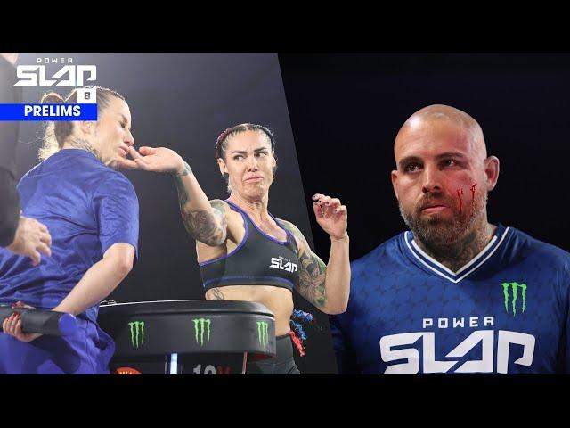 A Bloodied Middleweight Slap | Power Slap 8 - Prelims | FULL EVENT