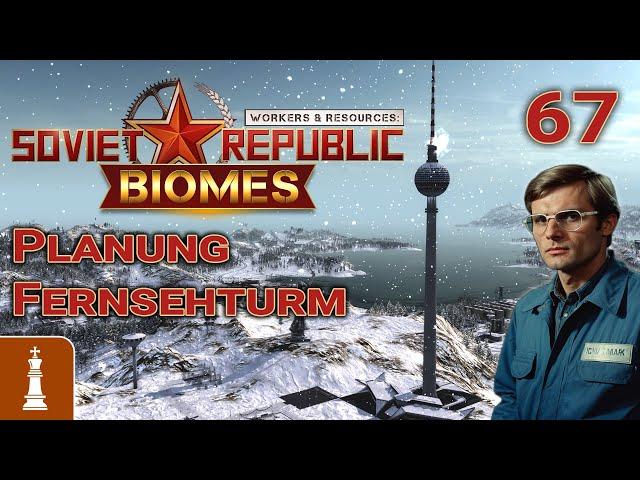 Planung FERNSEHTURM  Let's Play Workers & Resources Release 1.0 67 | deutsch