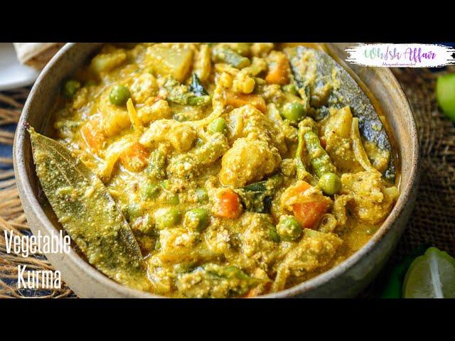 Veg Kurma Recipe वेज कुरमा Saravana Bhavan Style Vegetable Kurma - Whiskaffair by Neha Mathur