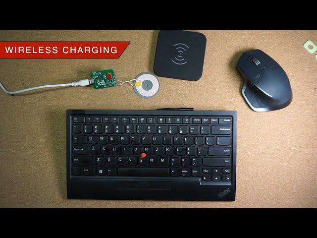 Adding wireless charging to my mouse and keyboard