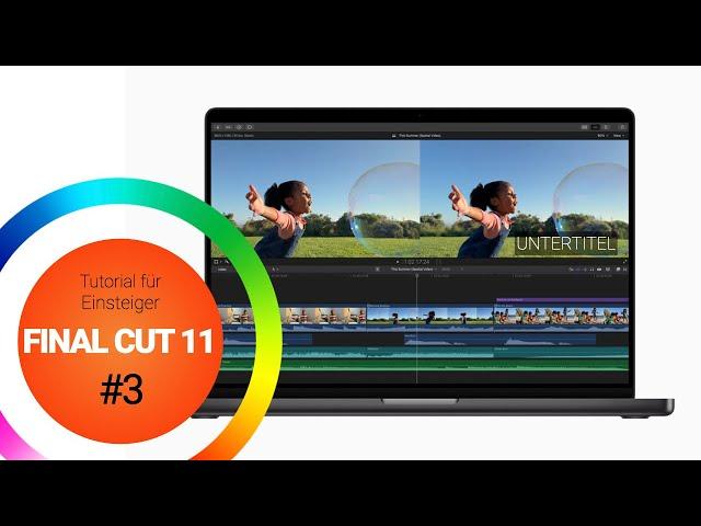 Final Cut Pro 11 #3 Untertitel (Subtitels)