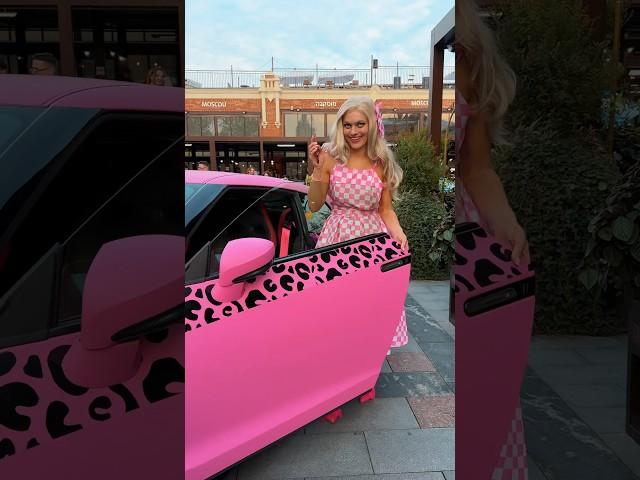 Barbie stole Ken’s car @anastasyiaqueen #tiktok #barbie