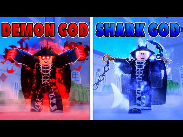 Beating Blox Fruits and Obtaining the new Sanguine Art & Shark Achor!