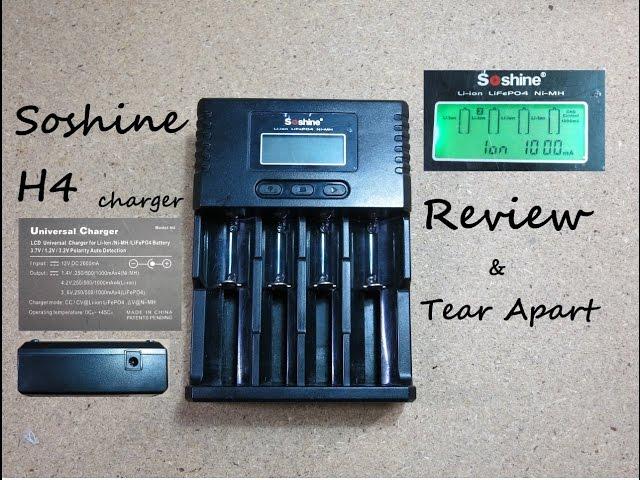 REVIEW/TEAR APART Soshine H4 charger (from DX)