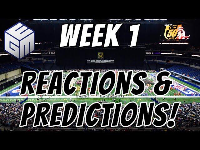 2024 DCI Week 1 Recap, Reactions, & Championship Predictions