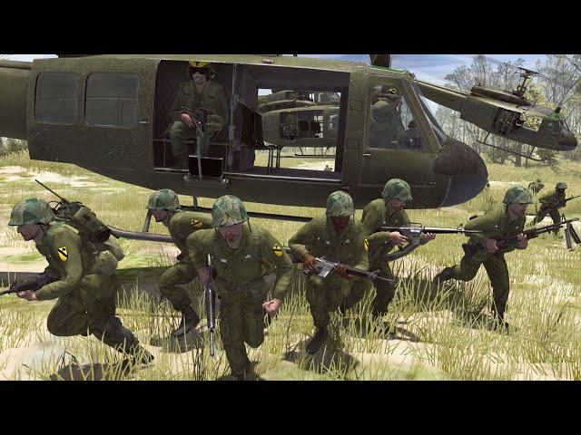 US Marine Helicopter Invasion in VIETNAM WAR! - Call to Arms: Vietnam War Mod Battle Simulator