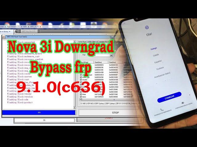 INE-lx2r frp bypass / ine-lx2r downgrade firmware for bypass frp