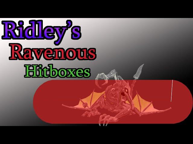 Explaining Ridley's Ravenous Hitboxes (Smash Ultimate)