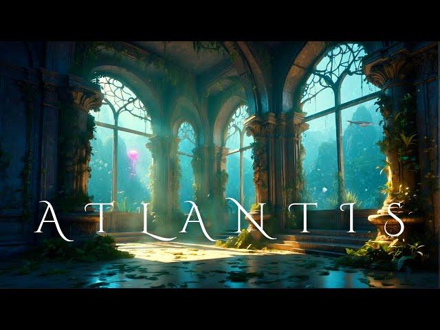 Atlantis Beautiful Ocean Meditation Music and Ambience to Calm the Mind  - Underwater Journey