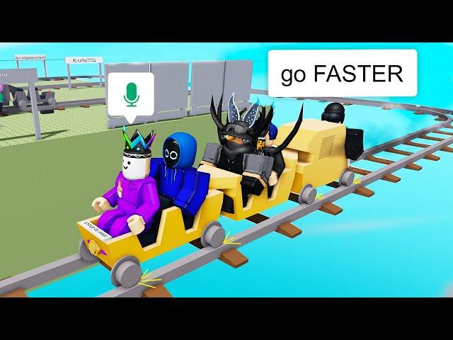 Roblox Cart Ride BUT I Can't STOP