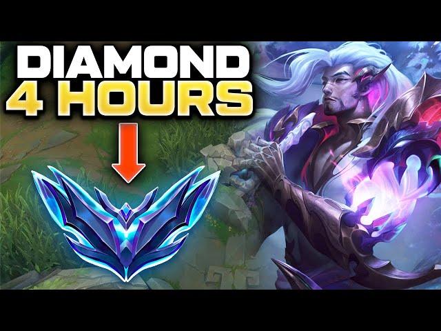 How to ACTUALLY Climb to Diamond in 4 Hours with Yasuo | Build & Runes