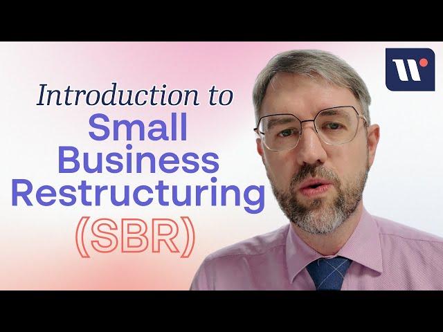 Introduction to Small Business Restructuring (SBR)