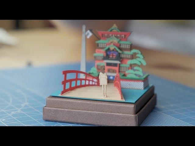 Exploring Studio Ghibli Miniatuart Paper Models