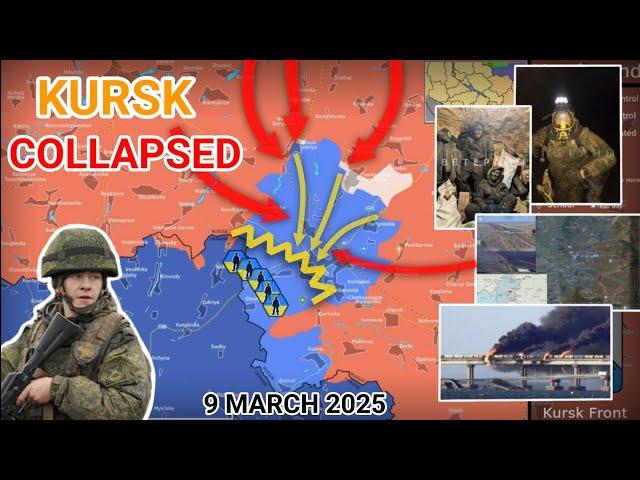 Russian breakthrough in Sudzha / Kursk | The pipeline attack | Mass withdrawal [9 March 2025]