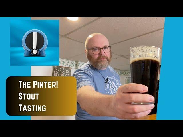 Tasting Dark Matter Stout from the Pinter Brewing System