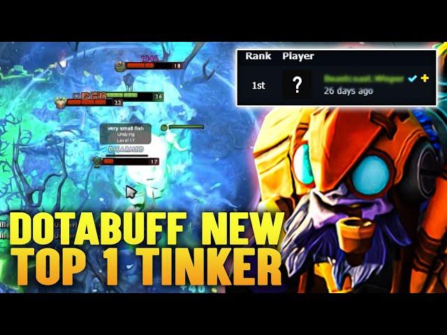 How Dotabuff New Top 1 Tinker Plays - 28kills Fast Hands Dota 2