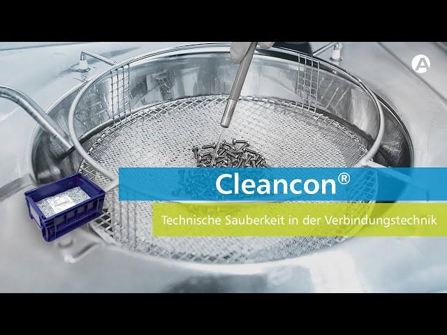 Technische Sauberkeit bei Verbindungselementen mit ARNOLD Cleancon®