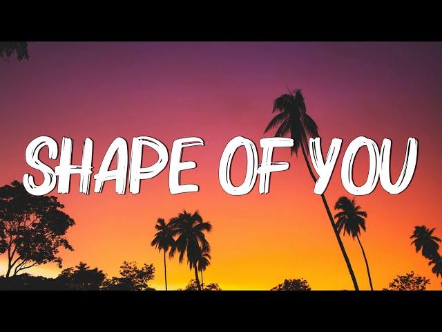 Shape of You - Ed Sheeran (Lyrics) || Charlie Puth, Shawn Mendes, Ellie Goulding (Mix)