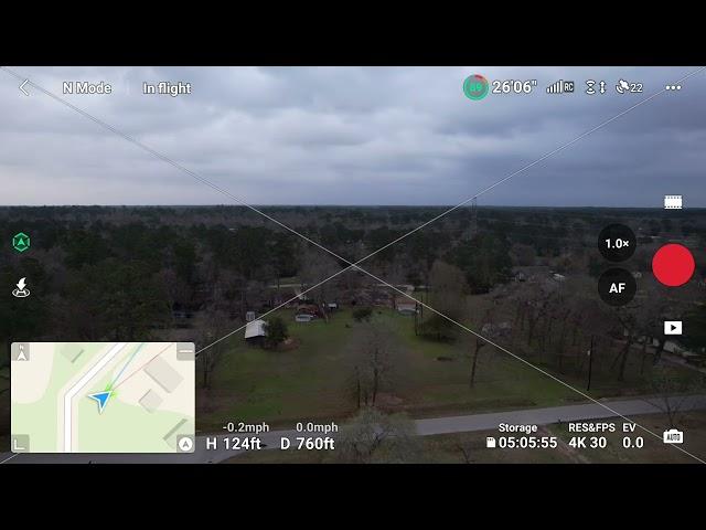 Screen capture from my DJI Smart Controller