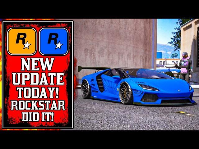 Rockstar Brought it BACK! The NEW GTA Online UPDATE Today! (New GTA5 Update)