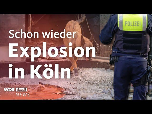 Nach Explosionen in Köln: Mögliche Verbindungen zur “Mocro-Mafia” werden geprüft | Aktuelle Stunde