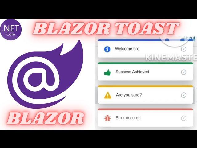 Blazor : Toast Notification Message | How to use Toast Notification in Blazor | Blazored Toast