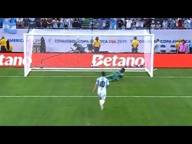 Argentina Ecuador penalty shootout quarter-final Copa America