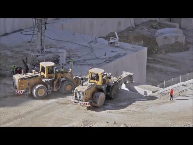 How Granite and Marble slabs are made