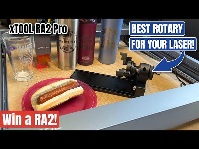 XTOOL RA2 PRO - Best Rotary For Your Laser!