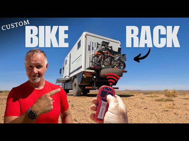 CUSTOM MOTORCYCLE RACK - Overland Rig with KTM