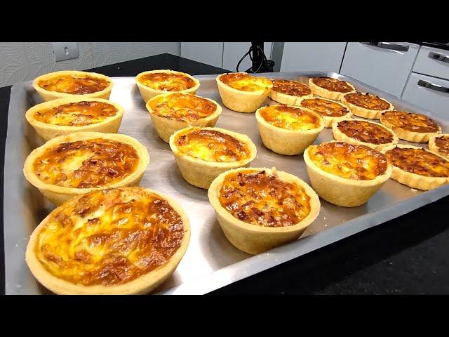 DESCOBRI A MELHOR RECEITA DE QUICHE, COM POUCOS INGREDIENTES!